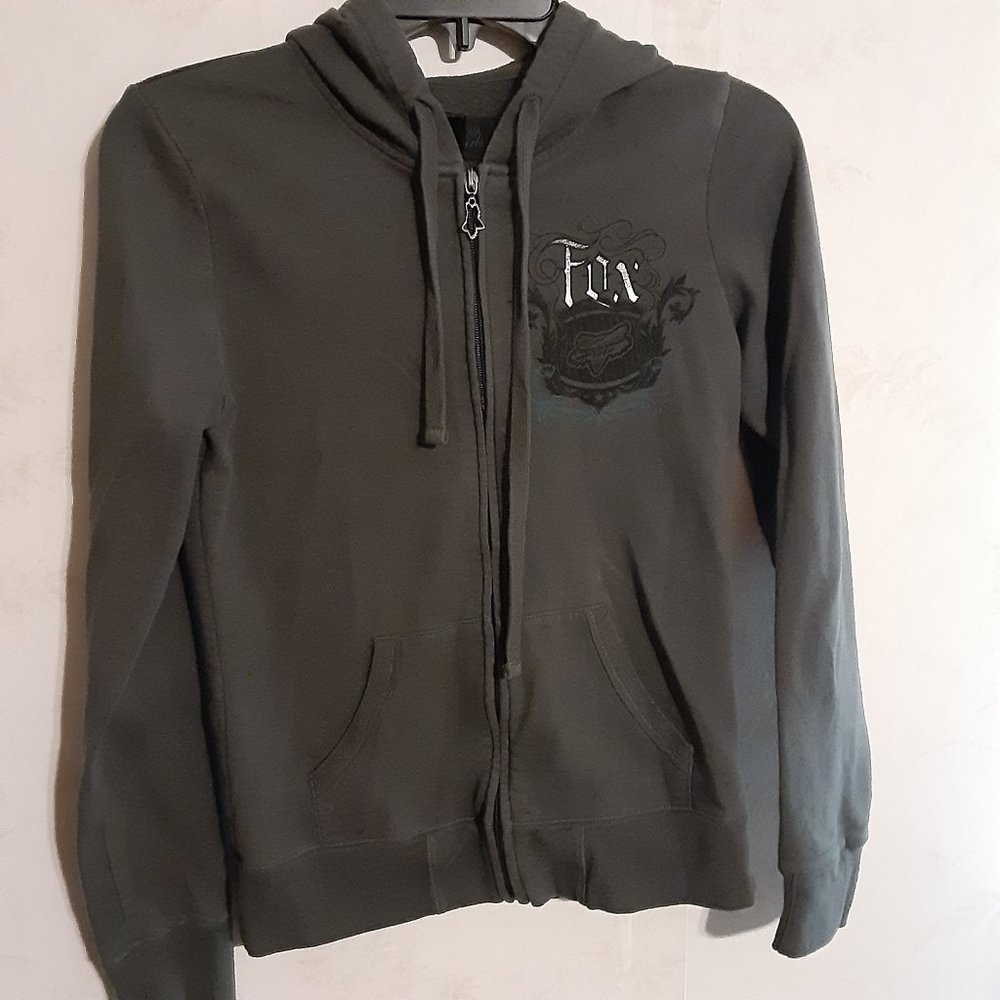 Fox Racing Girls Full Zip Hooded Sweatshirt 55040